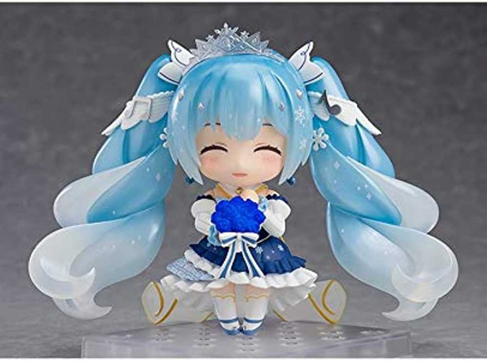 Snow Miku 2019: Snow Princess Ver. - Good Smile Company (Nendoroid) action figure collectible [Barcode 4580416906760] - Main Image 4