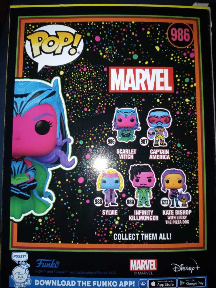 Funko Pop! 986 Wandavision Scarlet Witch - Funko (Wanda Vision) (WandaVision) action figure collectible [Barcode 889698627467] - Main Image 2