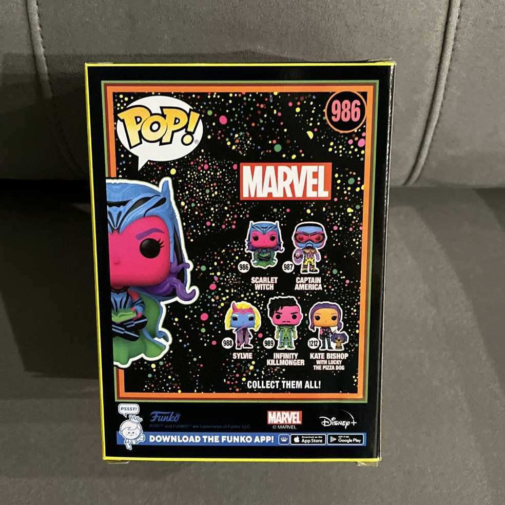 Funko Pop! 986 Wandavision Scarlet Witch - Funko (Wanda Vision) (WandaVision) action figure collectible [Barcode 889698627467] - Main Image 4