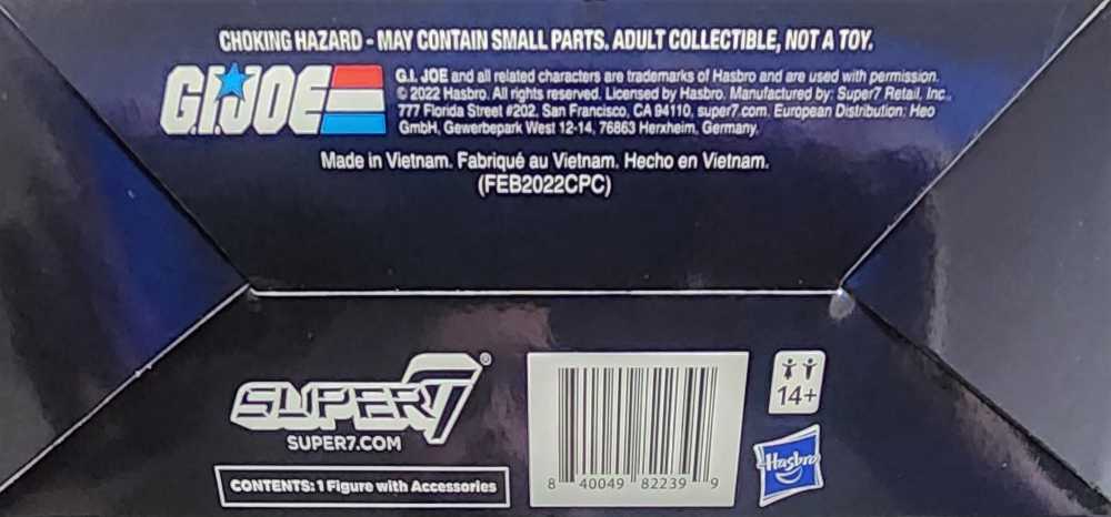 Cobra B.A.T. Comic Version - Super 7 (G.I. Joe) action figure collectible [Barcode 840049822399] - Main Image 4