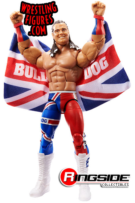 British Bulldog - Mattel Wwe (WWE Elite Collection 94) action figure collectible - Main Image 2