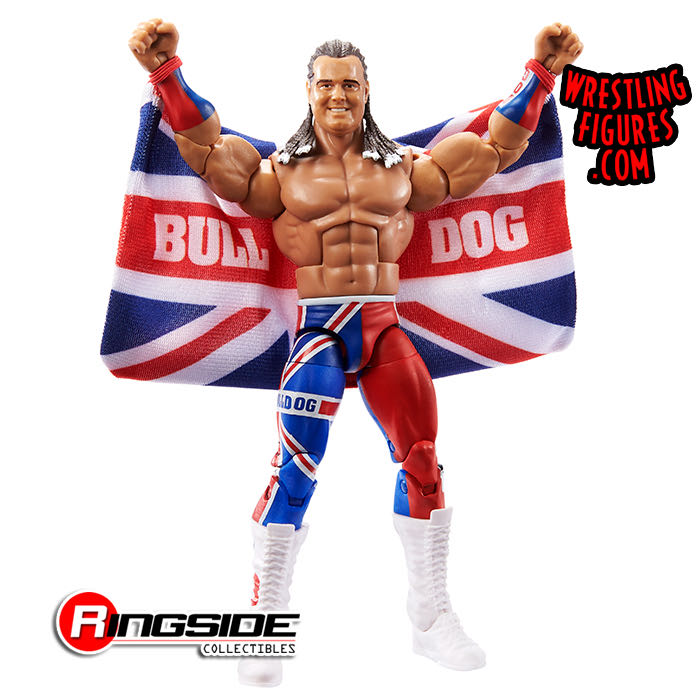 British Bulldog - Mattel Wwe (WWE Elite Collection 94) action figure collectible - Main Image 3