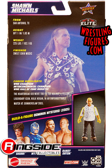 Shawn Michaels - Mattel Wwe (WWE Summer Slam 2022 Elite Collection) action figure collectible - Main Image 4