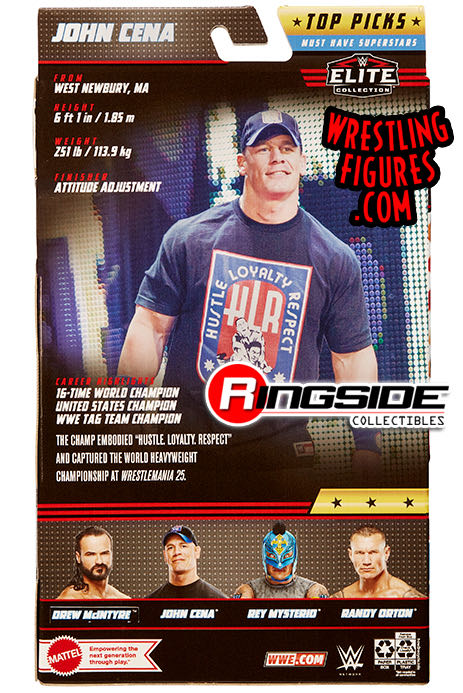 John Cena - Mattel Wwe (WWE Elite Collection Top Picks 2022) action figure collectible - Main Image 4