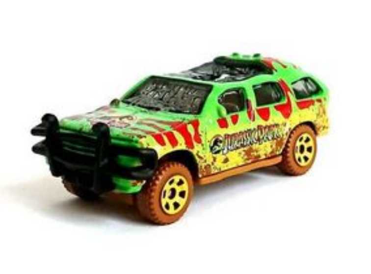 93’ Ford Explorer #05 - Matchbox / Mattel (Jurassic Park) action figure collectible [Barcode 887961583823] - Main Image 2