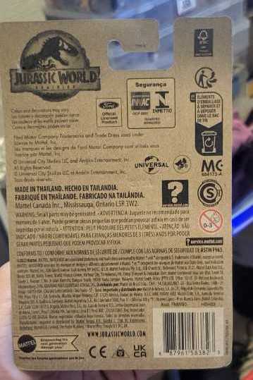 93’ Ford Explorer #05 - Matchbox / Mattel (Jurassic Park) action figure collectible [Barcode 887961583823] - Main Image 3