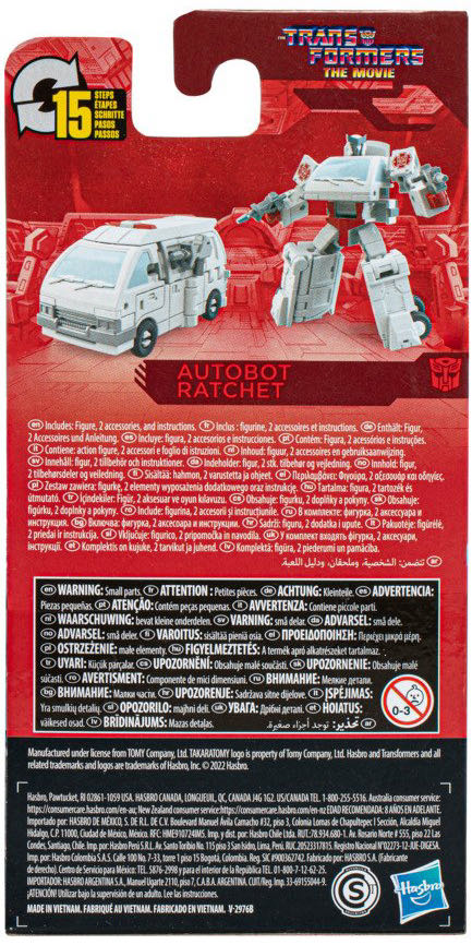 Legacy Autobot Ratchet - Hasbro / Takara Tomy (Transformers) action figure collectible [Barcode 5010994112141] - Main Image 4