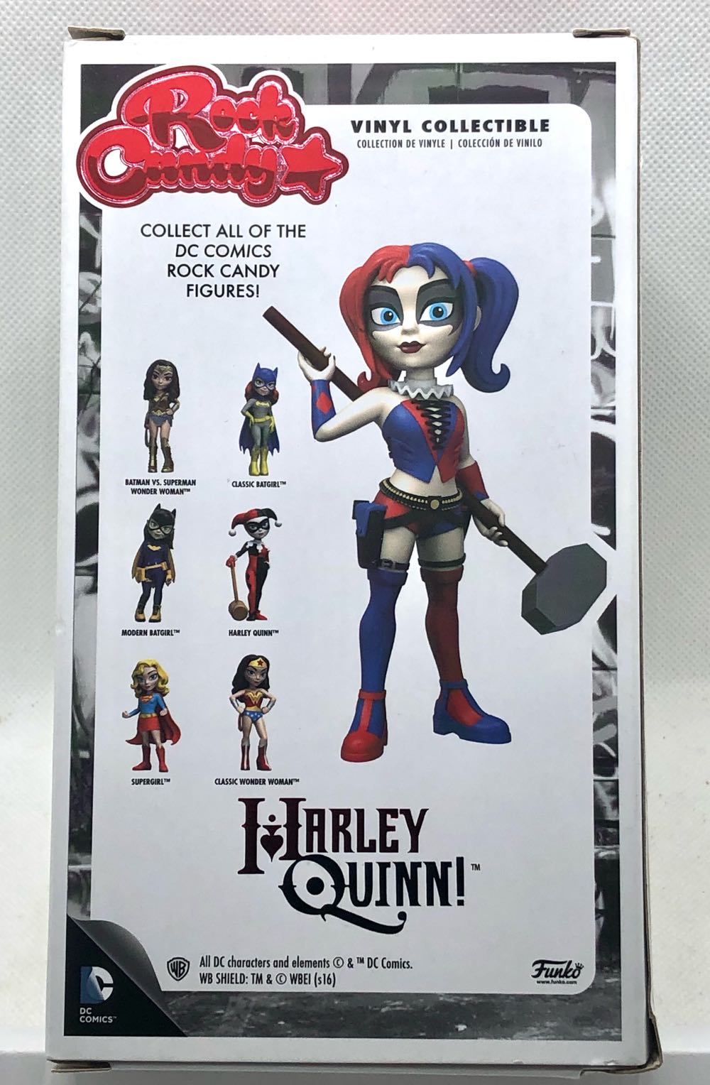 (DC) Harley Quinn ( 2016 Convention Exclusive) - Funko (Rock Candy) (Rock Candy) action figure collectible - Main Image 2