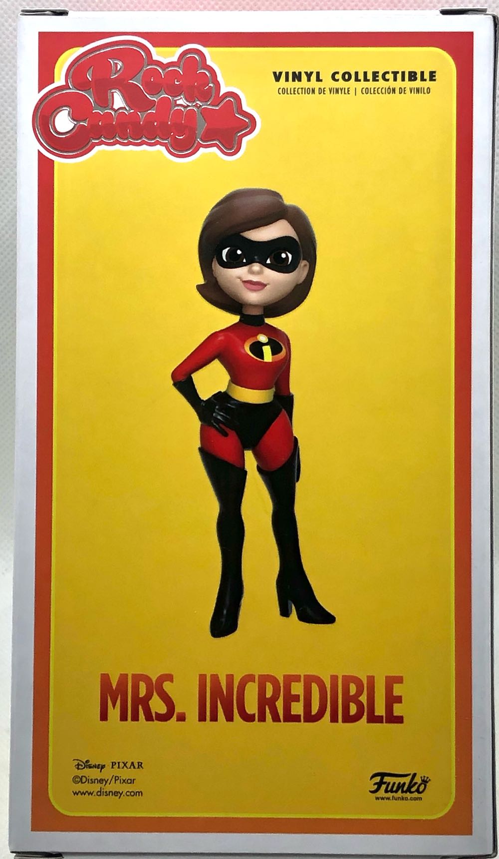 (D) Mrs. Incredible - Funko (Rock Candy) (Rock Candy) action figure collectible - Main Image 2