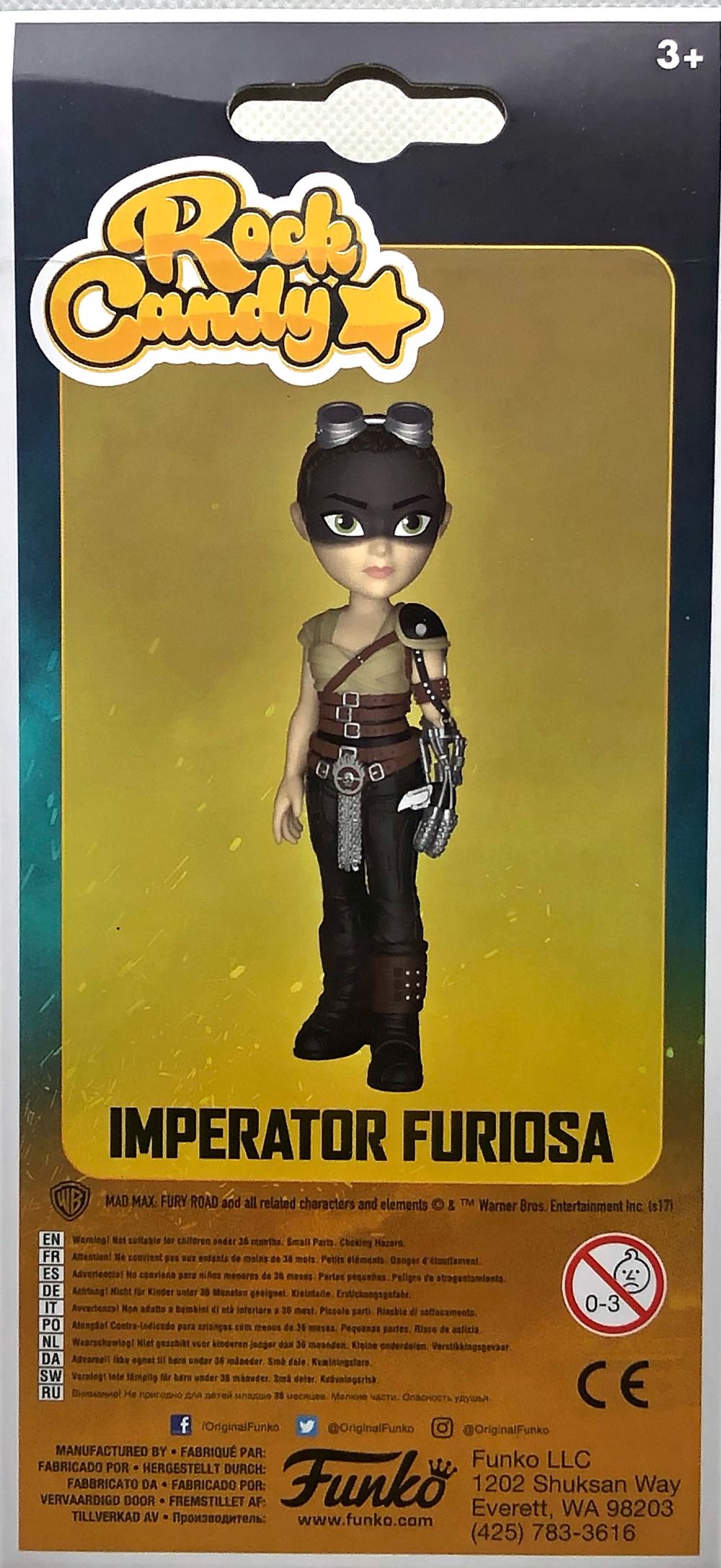 Imperator Furiosa (Mad Max) - Funko (Rock Candy) (Rock Candy) action figure collectible - Main Image 2