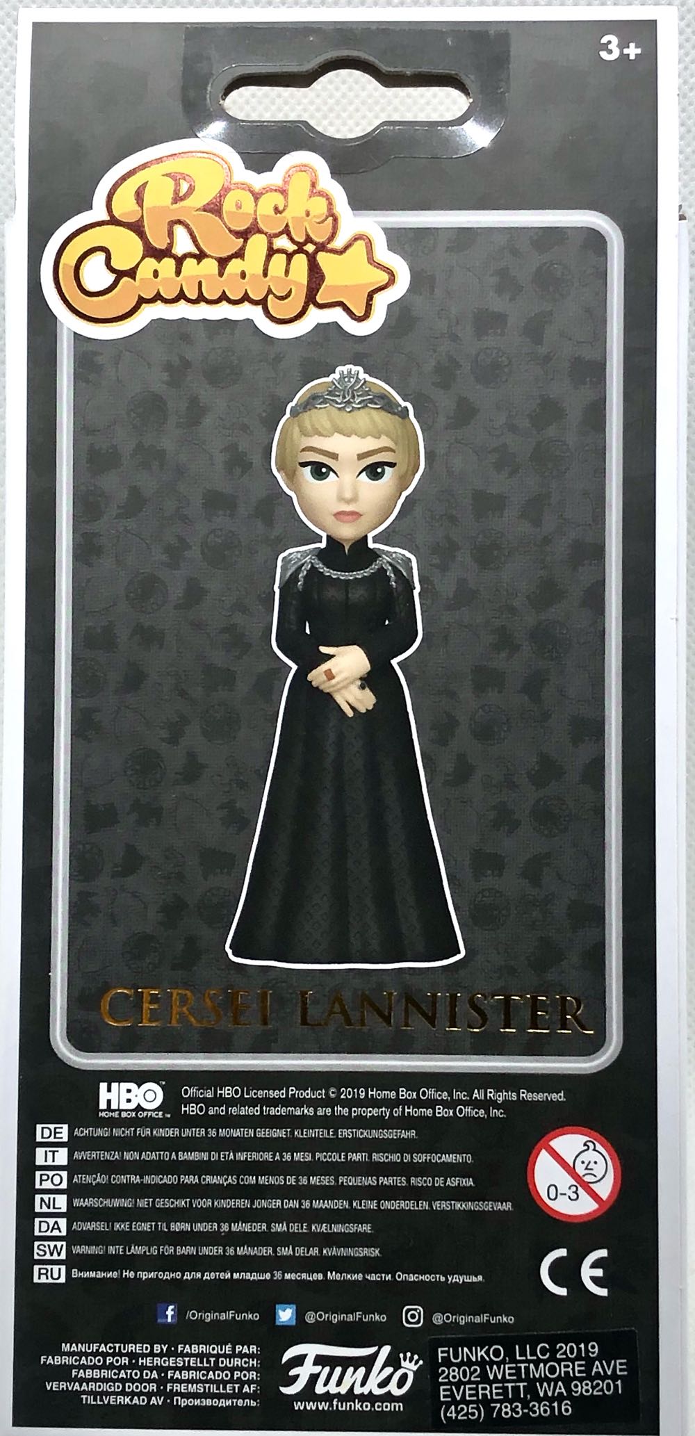 (GT) Cersel Lannister - Funko (Rock Candy) (Rock Candy) action figure collectible - Main Image 2