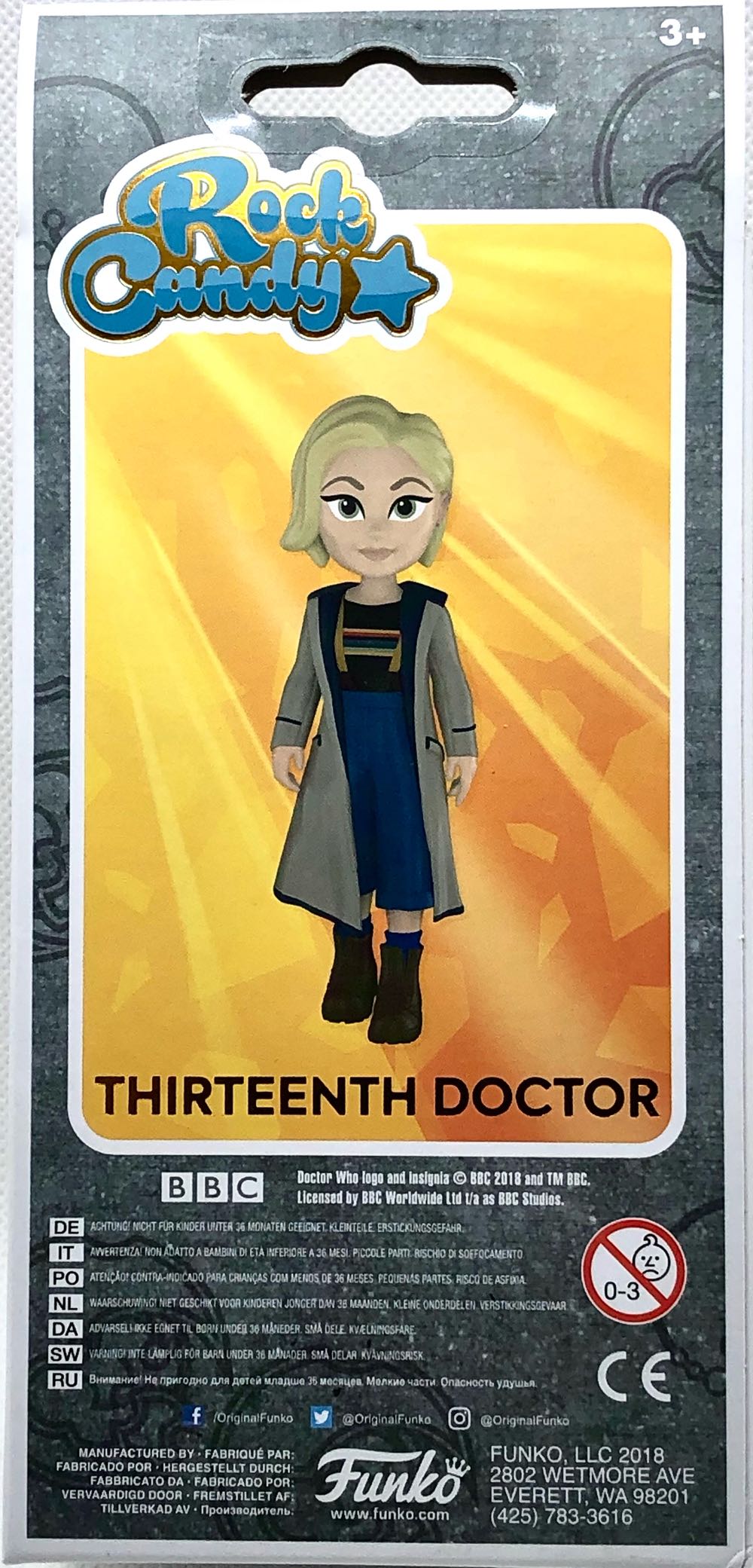 (DW) Thirteenth Doctor - Funko (Rock Candy) (Rock Candy) action figure collectible - Main Image 2