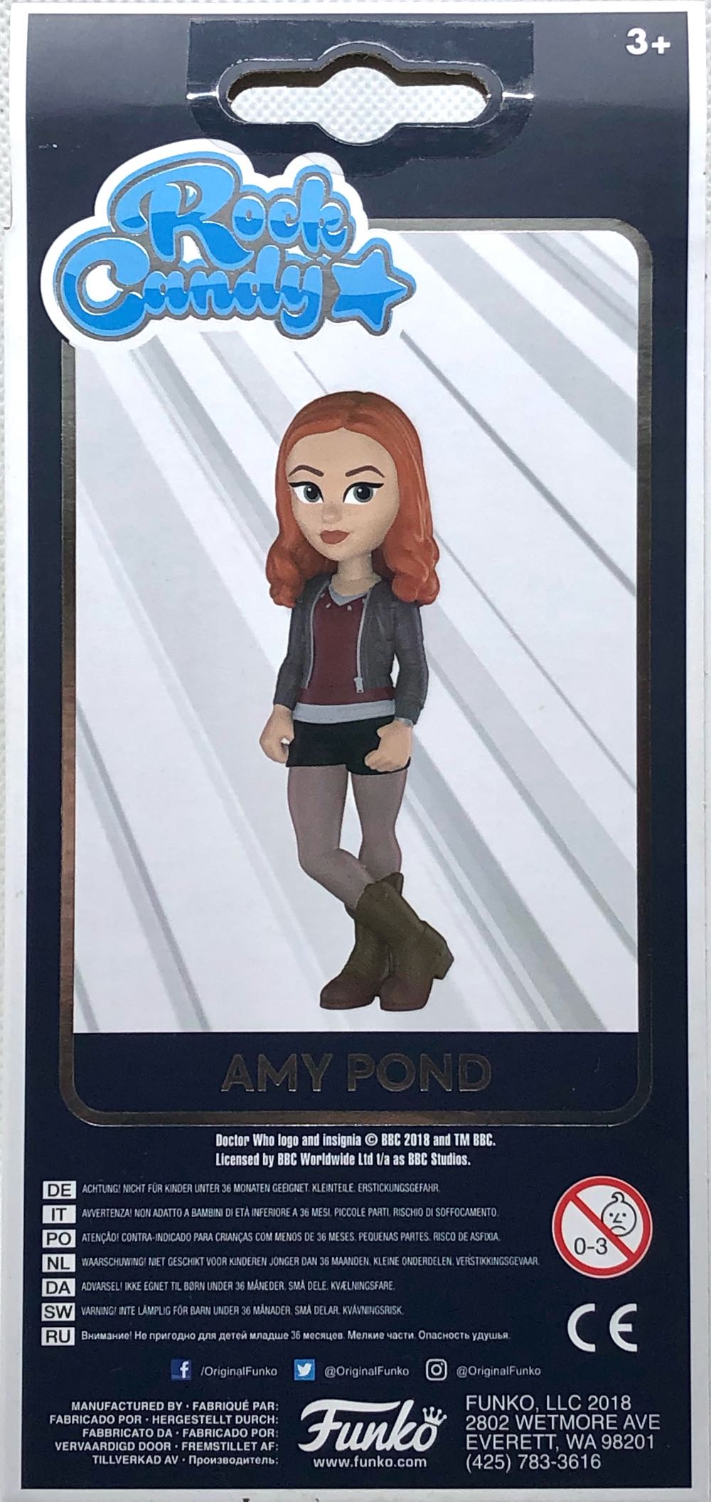 (DW) Amy Pond (Canadian Exclusive) - Funko (Rock Candy) (Rock Candy) action figure collectible - Main Image 2