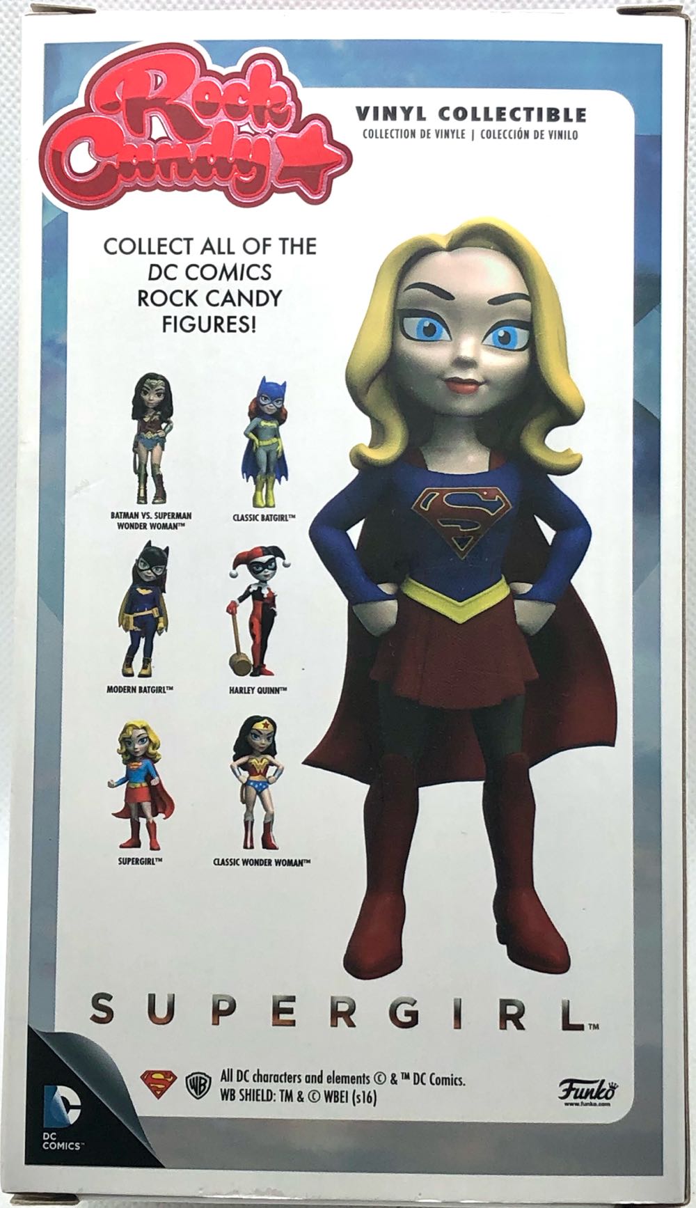 (DC) Supergirl (DC Comics Exclusive) - Funko (Rock Candy) (Rock Candy) action figure collectible - Main Image 2