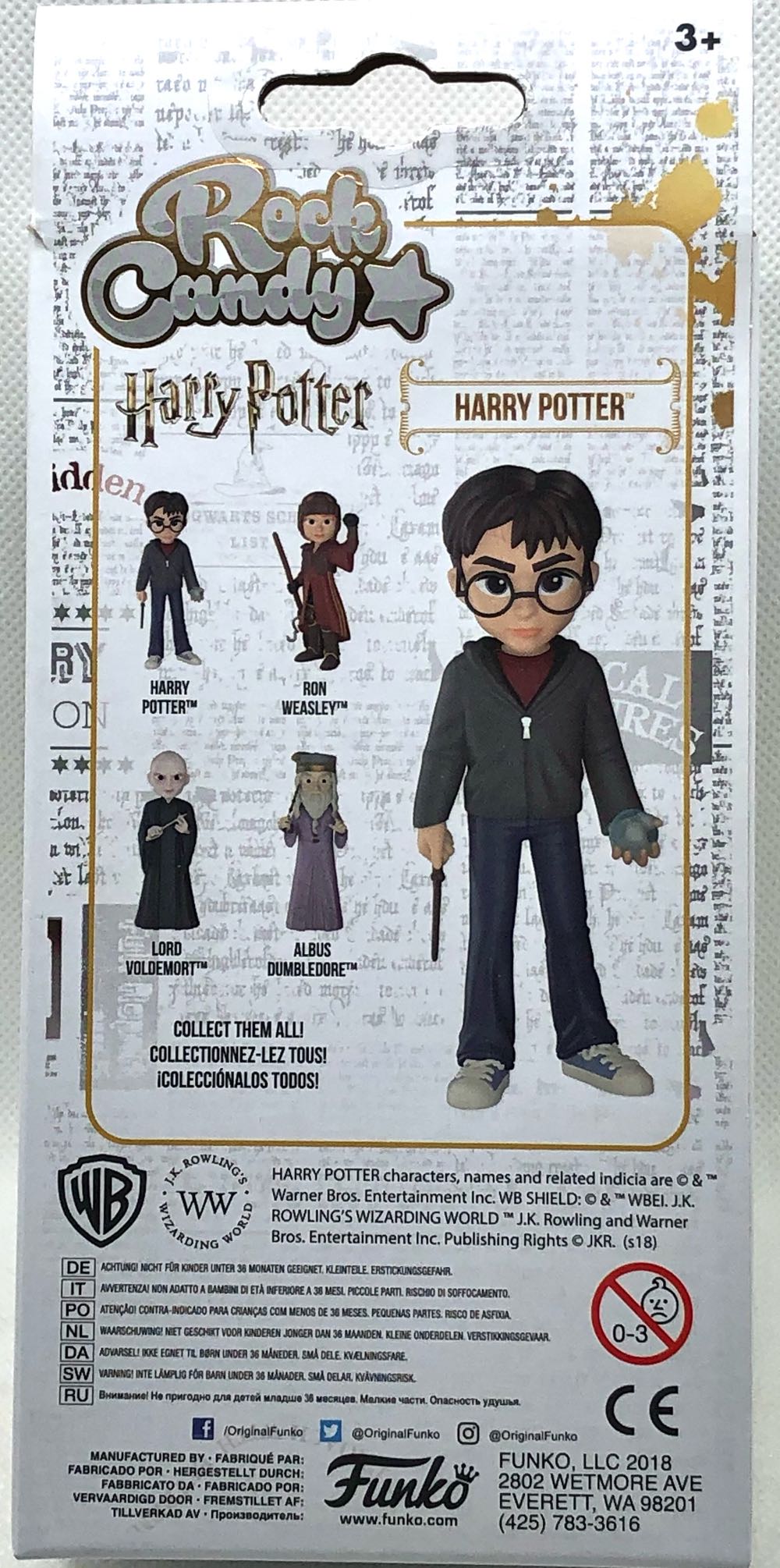 (HP) Harry Potter - Funko (Rock Candy) (Rock Candy) action figure collectible - Main Image 2