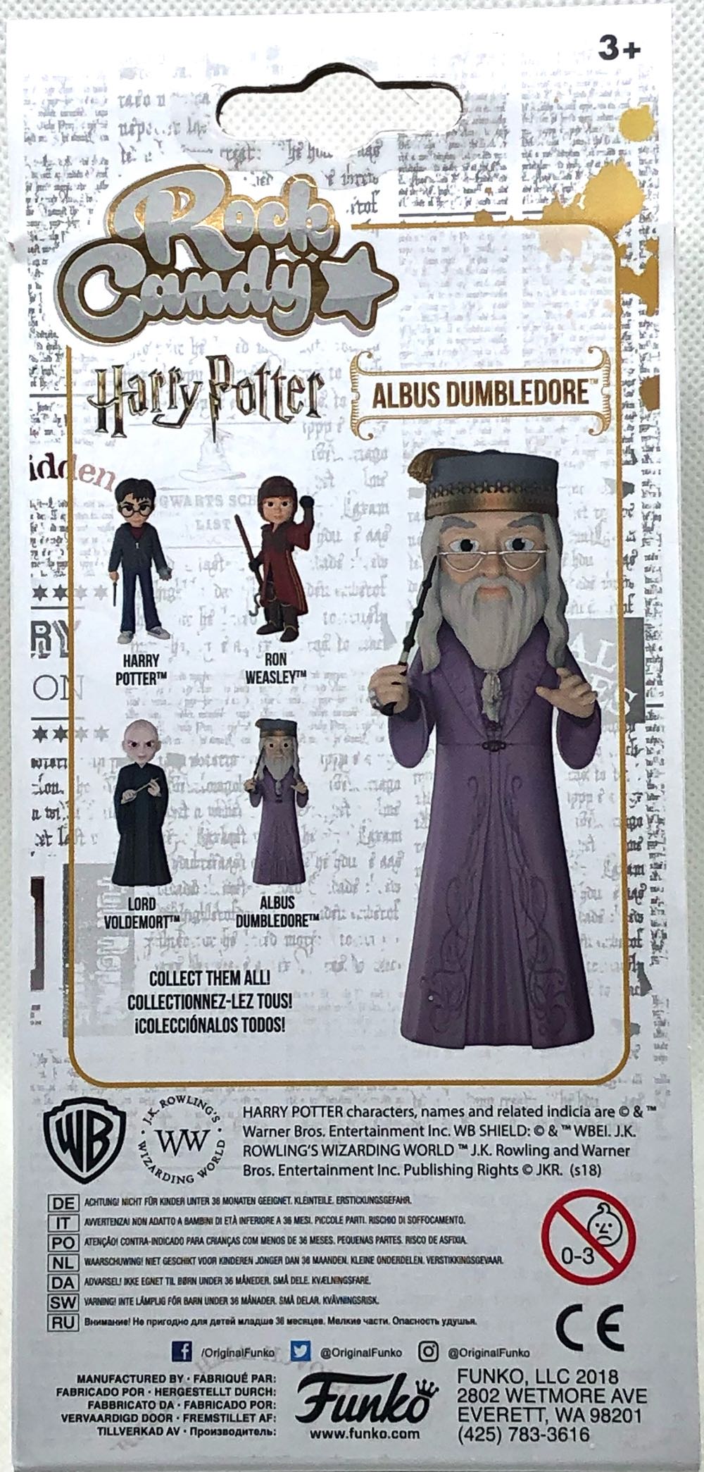 (HP) Albus Dumbledore - Funko (Rock Candy) (Rock Candy) action figure collectible - Main Image 2
