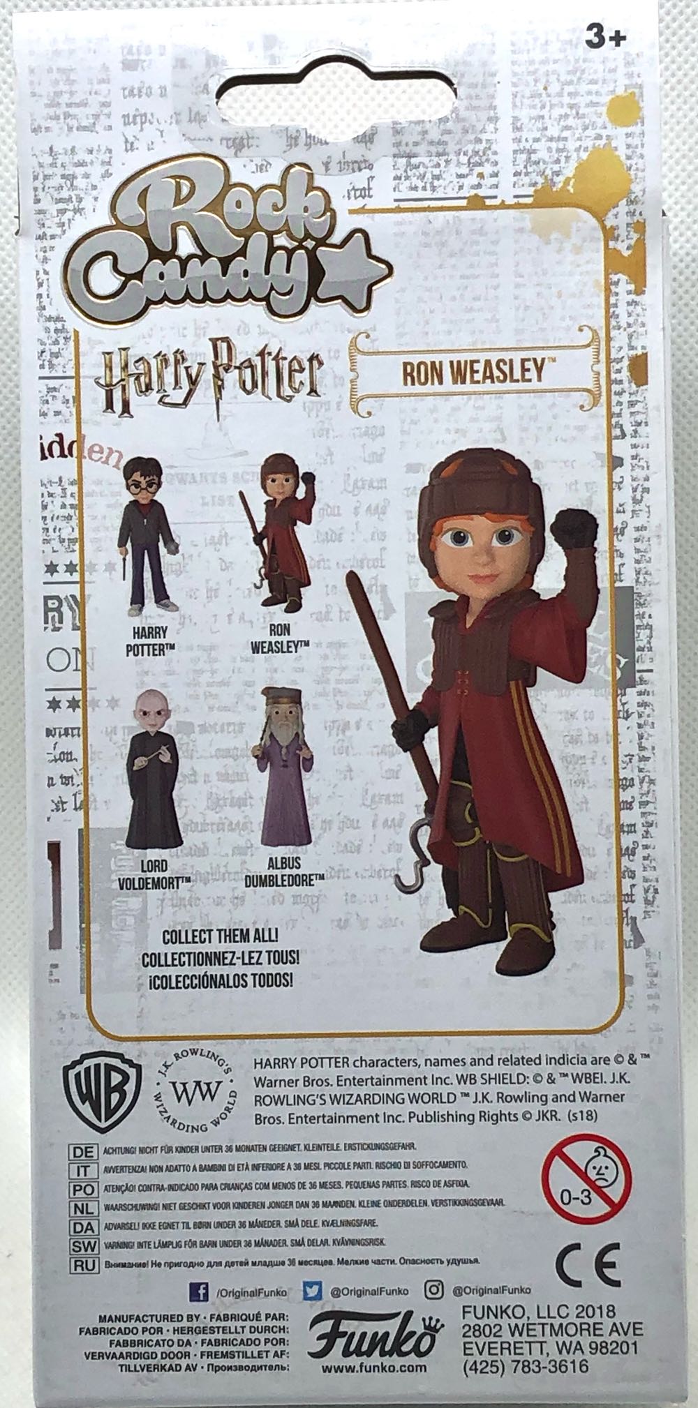 (HP) Ron Weasley - Funko (Rock Candy) (Rock Candy) action figure collectible - Main Image 2