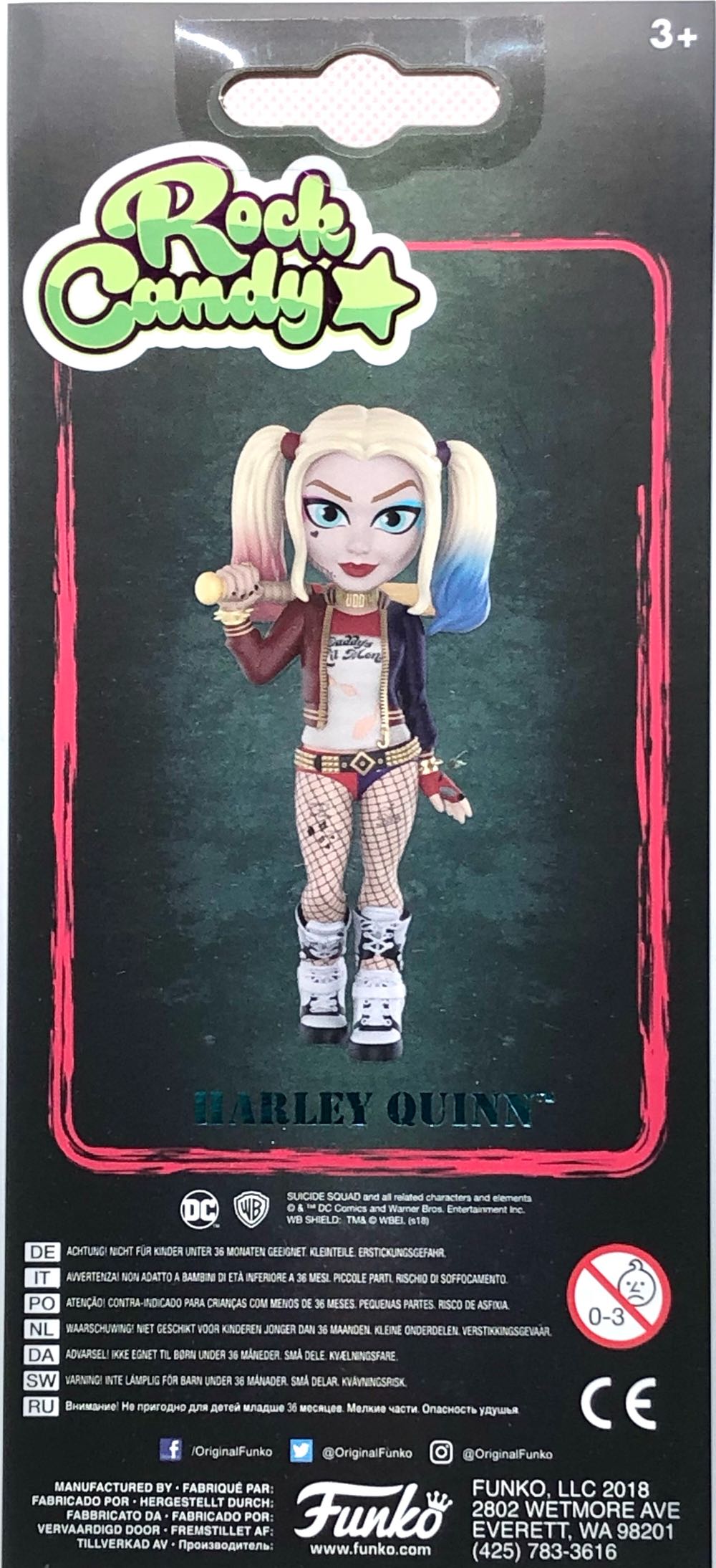 (DC) Harley Quinn (Suicide Squad) - Funko (Rock Candy) (Rock Candy) action figure collectible - Main Image 2