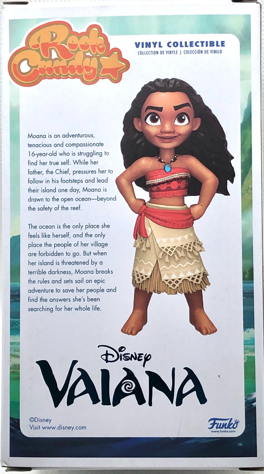 (D) Vaiana (Moana) - Funko (Rock Candy) (Rock Candy) action figure collectible - Main Image 2