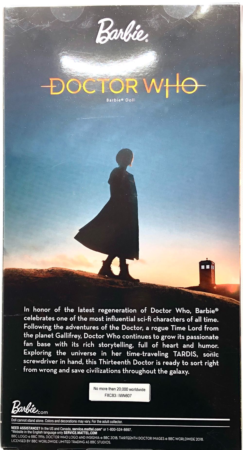 Doctor Who - Mattel (Barbie) (Barbie) action figure collectible - Main Image 2