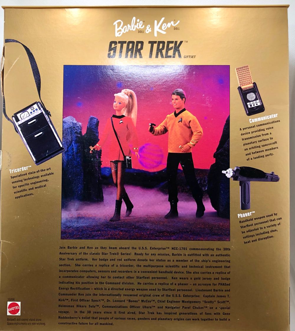 Star Trek Gift Set (Barbie & Ken) - Mattel (Barbie) (Barbie) action figure collectible - Main Image 2