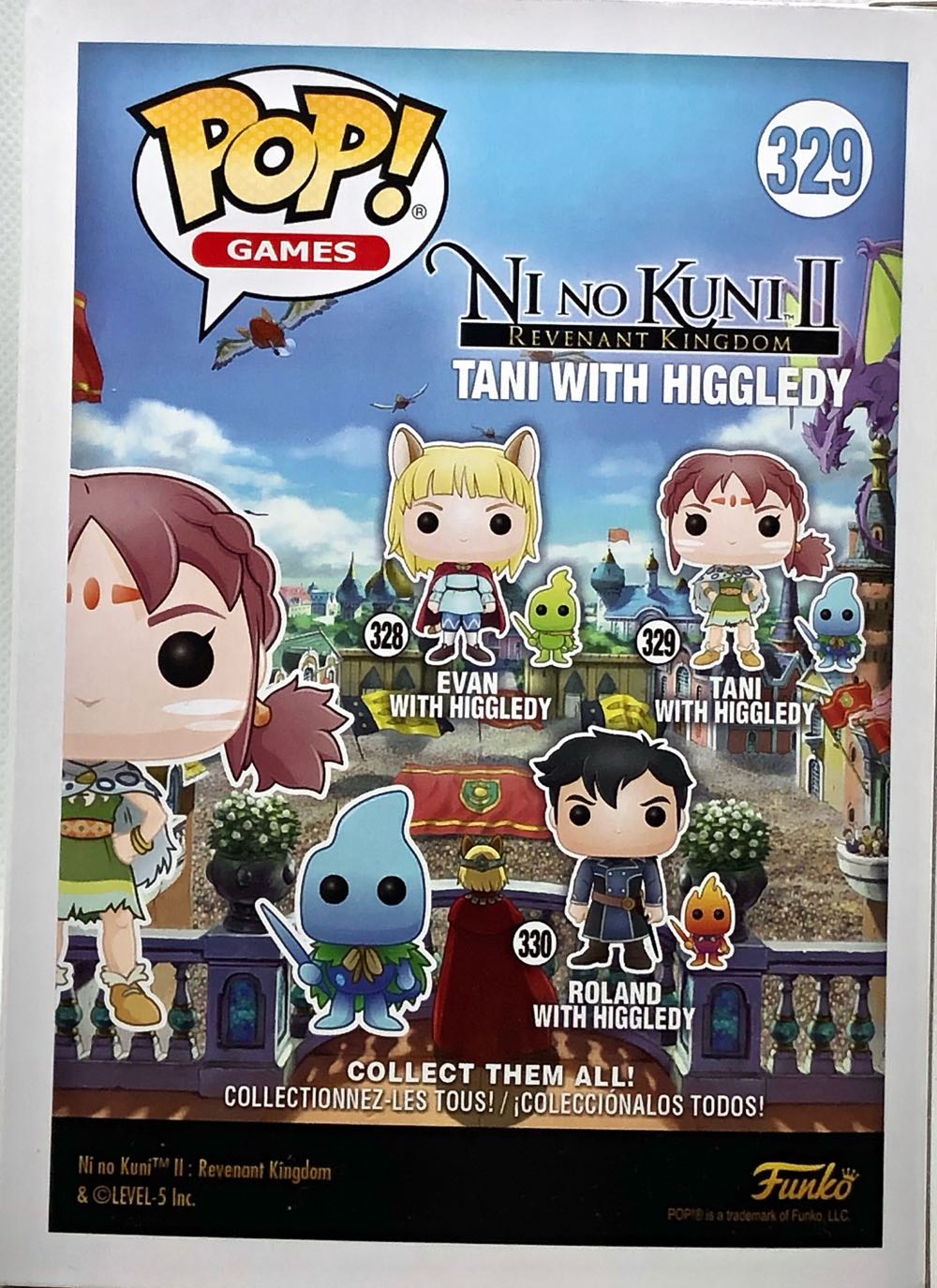 (Nu No Kuni II) Tani with Higgledy - Funko (POP) (Pop) action figure collectible - Main Image 2