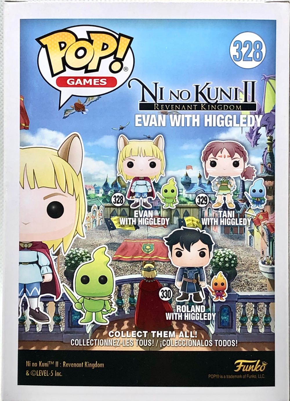 (Ni No Kuni II) Evan witn Higgledy - Funko (POP) (Pop) action figure collectible - Main Image 2