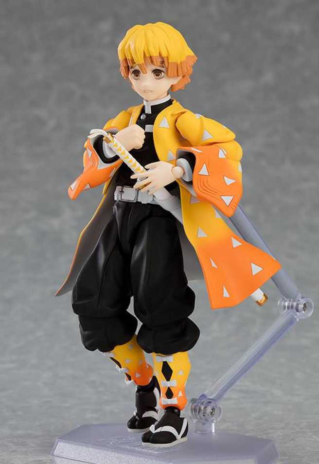 Figma Zenitsu Agatsuma DX Edition - Max Factory / Good Smile Company (Demon Slayer: Kimetsu no Yaiba) action figure collectible - Main Image 3