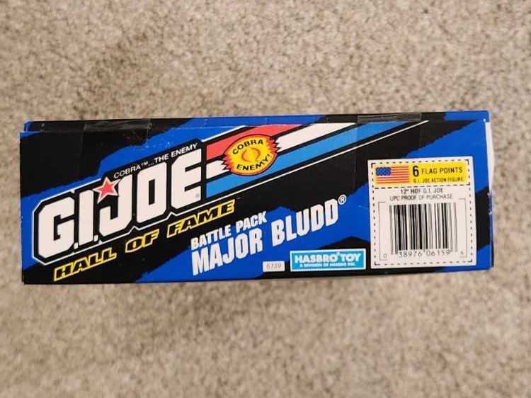 Major Bludd [v1] - Hasbro Toy (G.I. Joe: 12” Figures: Hall Of Fame) action figure collectible [Barcode 038976061596] - Main Image 4