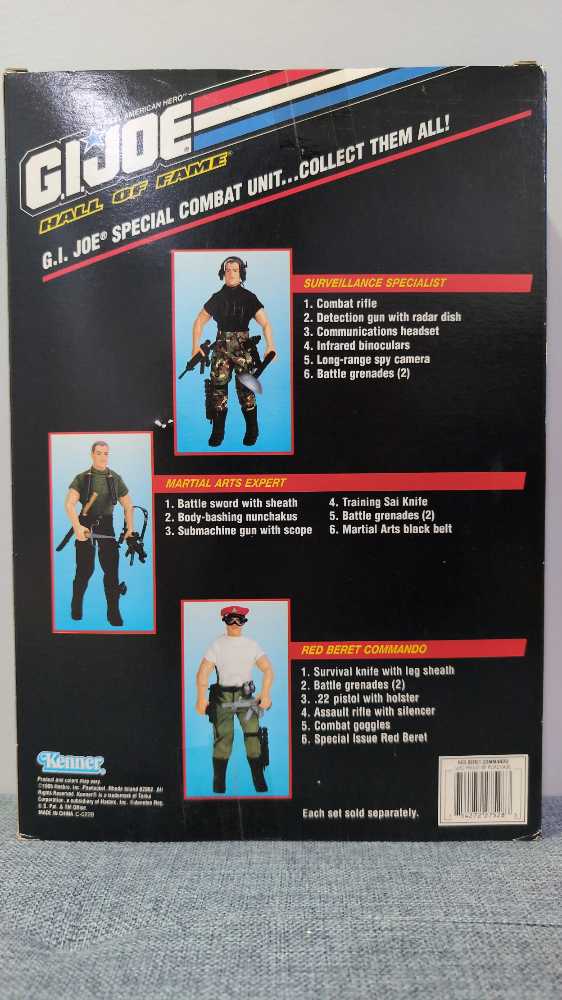 G.I. Joe Hall Of Fame - Red Beret Commando - Hasbro (GI Joe Hall Of Fame) action figure collectible [Barcode 754272275283] - Main Image 2