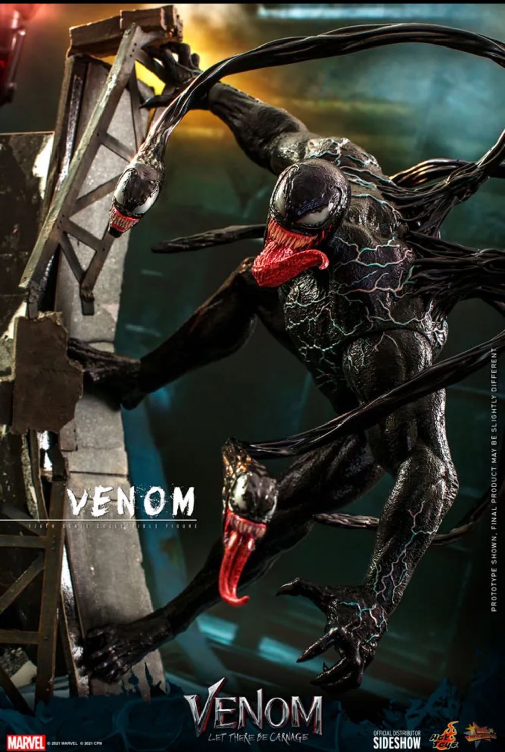 Hot Toys Venom Movie Masterpiece Series – Venom: Let There Be Carnage - Hot Toys / Sideshow (Movie Masterpiece Series – Venom: Let There Be Carnage) action figure collectible - Main Image 2