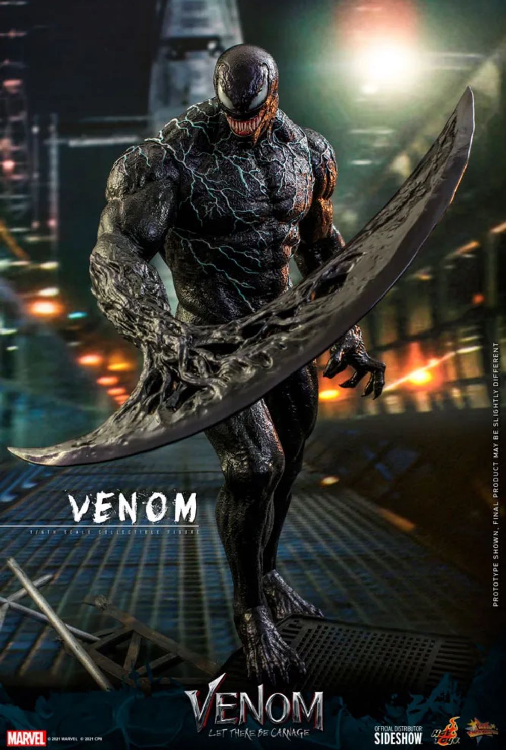 Hot Toys Venom Movie Masterpiece Series – Venom: Let There Be Carnage - Hot Toys / Sideshow (Movie Masterpiece Series – Venom: Let There Be Carnage) action figure collectible - Main Image 3