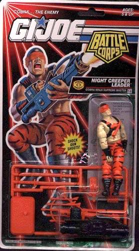 Night Creeper Leader V1 - Hasbro - G.I. Joe (G I Joe Battle Corp) action figure collectible [Barcode 038976067819] - Main Image 2