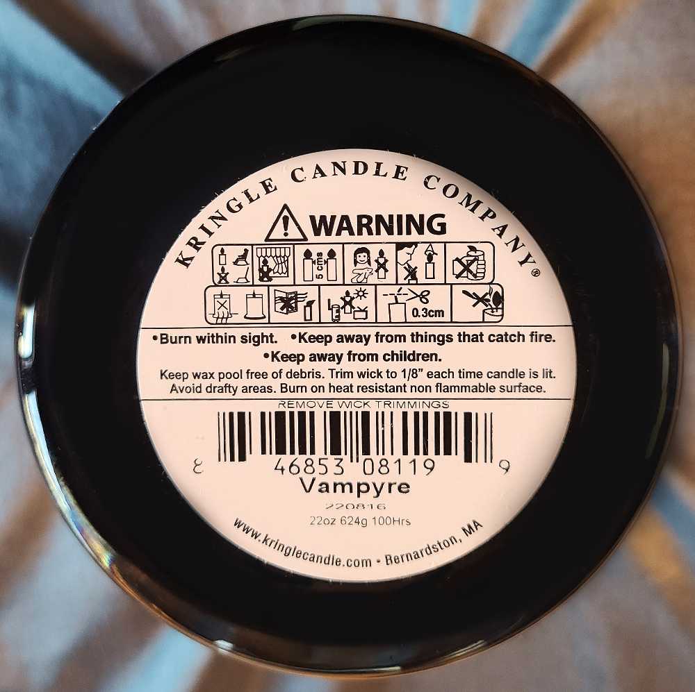 CANDLE: Halloween Kringle Vampyre 2022 - Kringle Candle (Halloween Candles) action figure collectible - Main Image 2