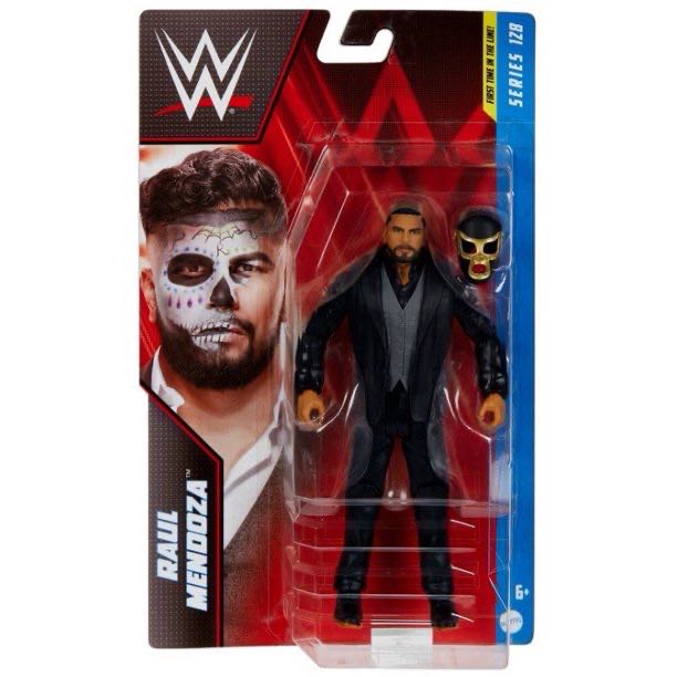 Raul Mendoza - Mattel (WWE Basic Series #128) action figure collectible [Barcode 194735020744] - Main Image 4