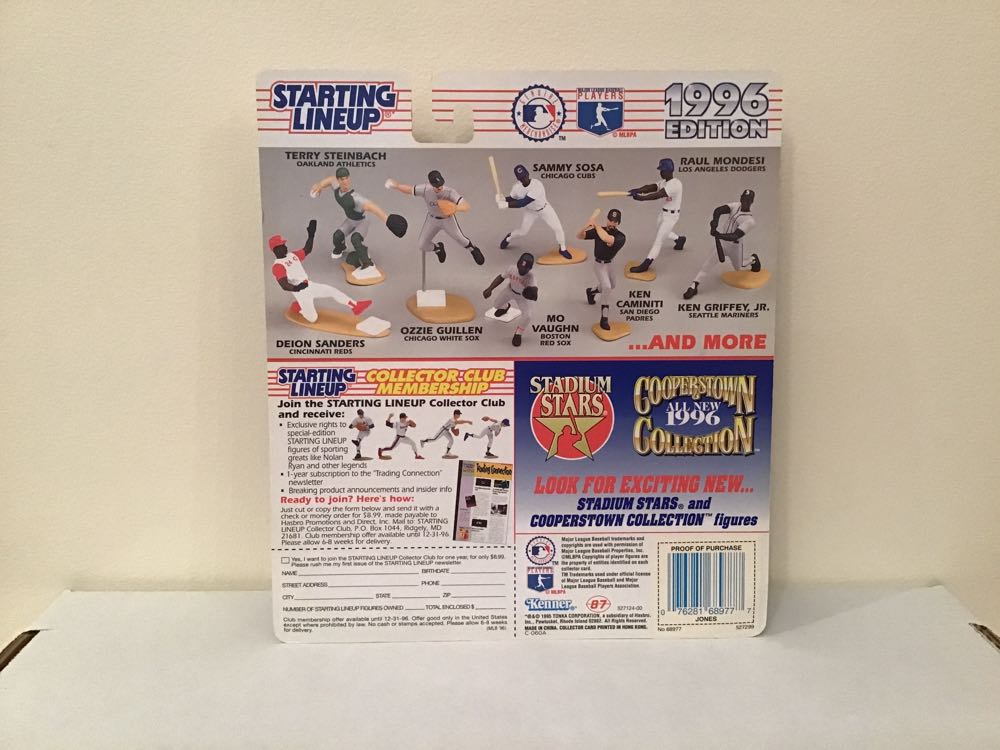 Chipper Jones - Kenner action figure collectible - Main Image 2