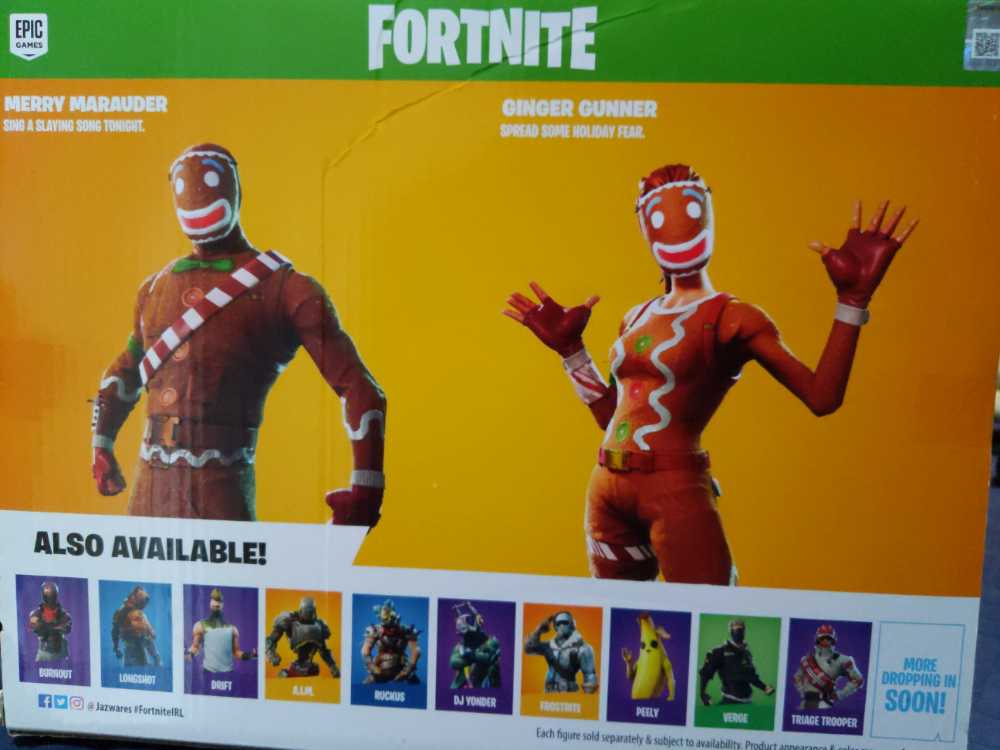 Merry Marauder & Ginger Gunner - Jazwares (Fortnite) action figure collectible [Barcode 191726013457] - Main Image 2