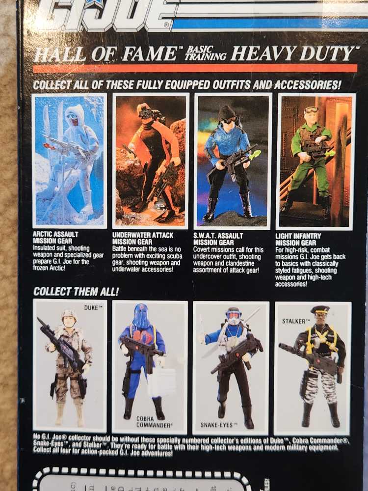 Basic Training Heavy Duty - Hasbro (G.I. Joe: 12” Figures: Hall Of Fame) action figure collectible [Barcode 038976061145] - Main Image 4