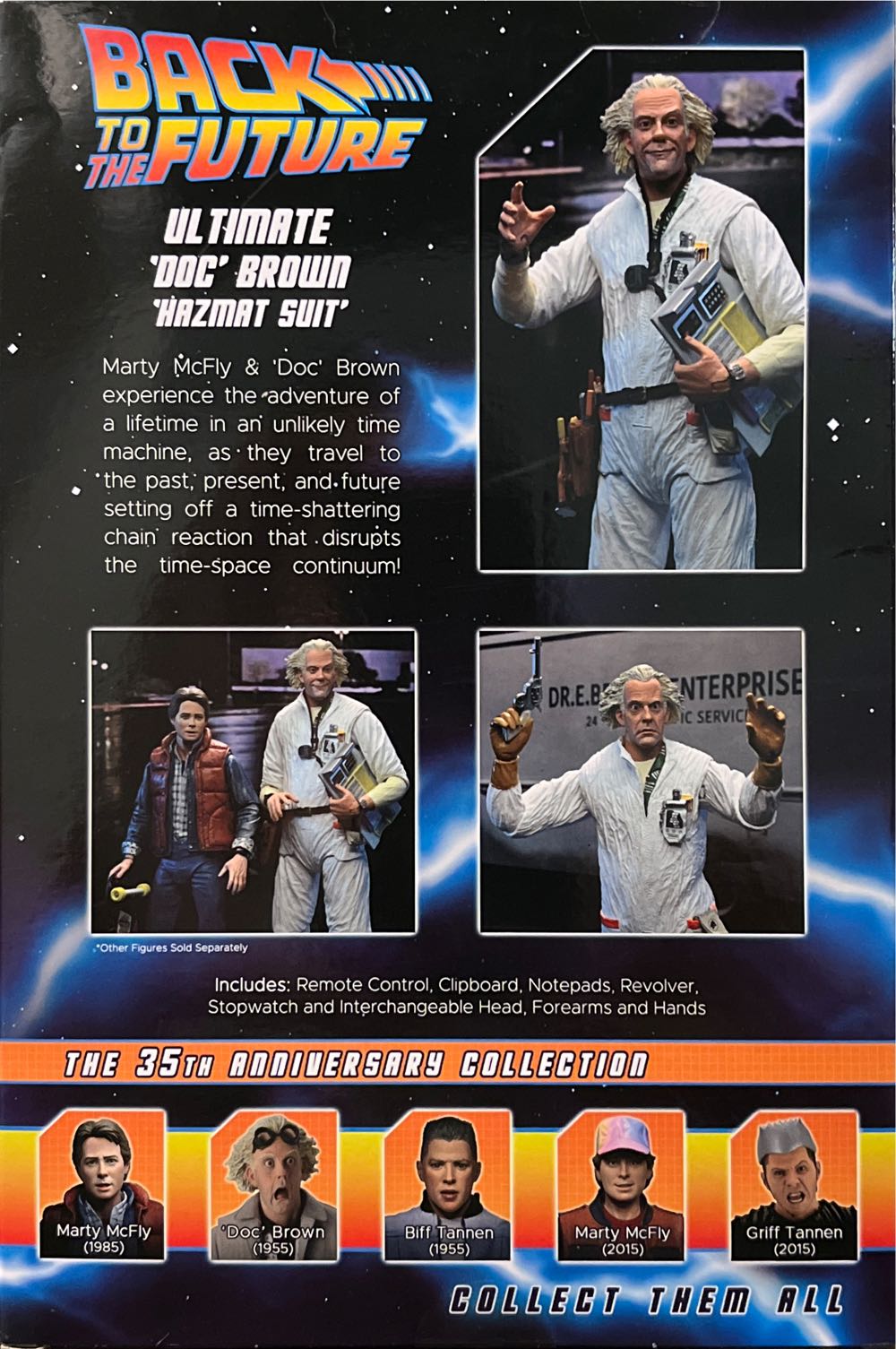 NECA Back To The Future: Doc Brown - Neca (Back To The Future) action figure collectible [Barcode 634482536209] - Main Image 4