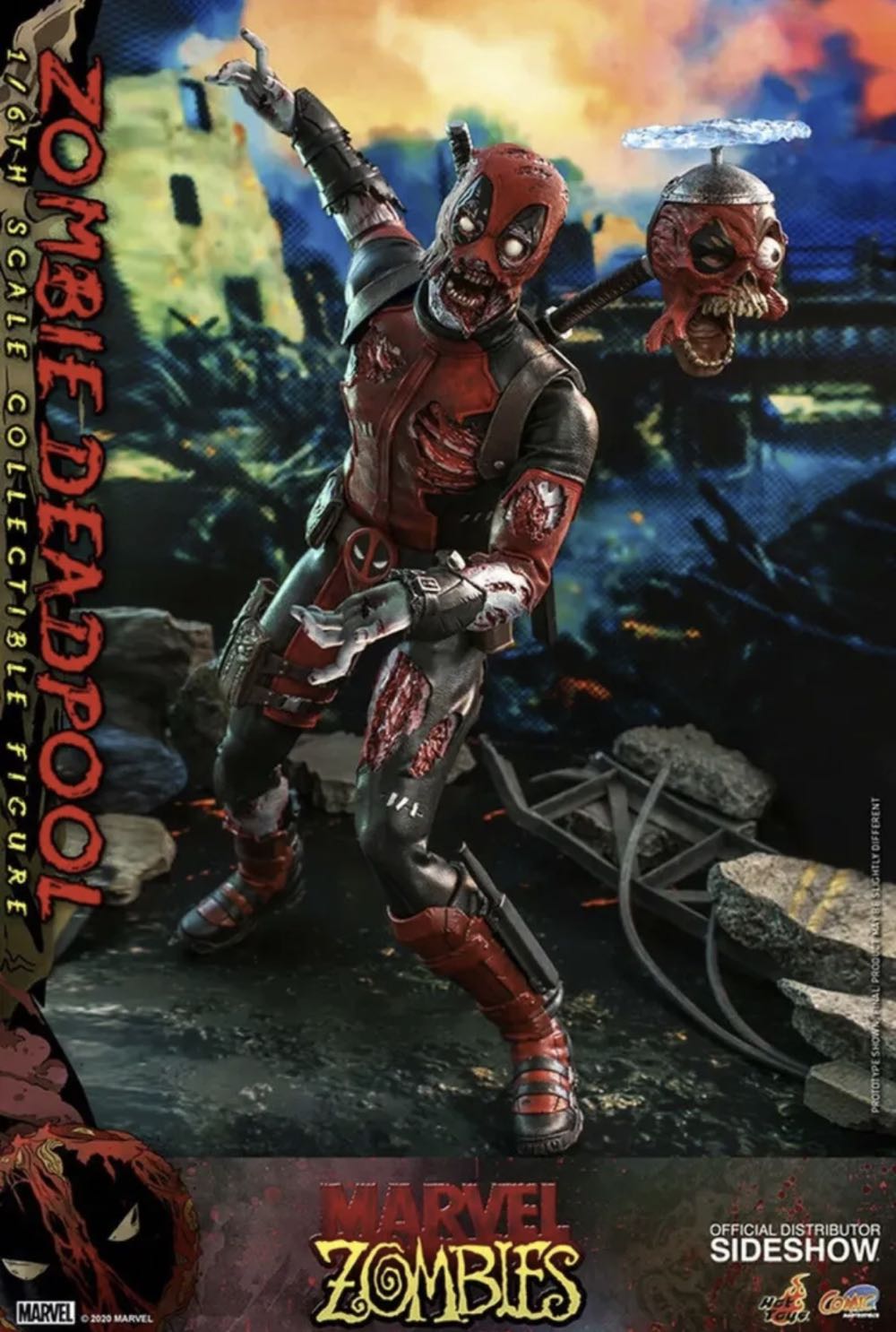 Hot Toys Zombie Deadpool - Hot Toys action figure collectible - Main Image 2