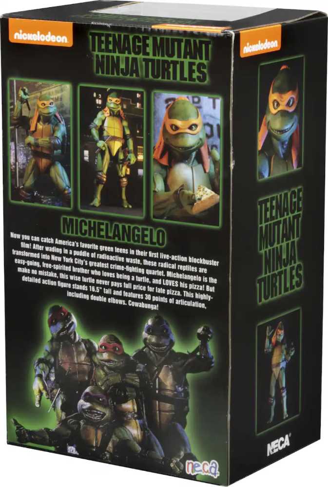 TMNT (1990 Movie 1:4 Scale): Michaelangelo - Neca action figure collectible - Main Image 3
