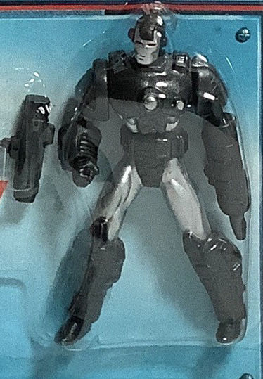 War Machine - Toy Biz (Spiderman Poseable Die-Cast) action figure collectible [Barcode 035112485407] - Main Image 3