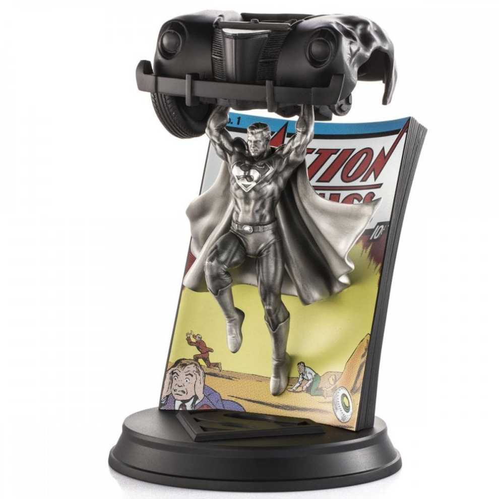 Superman - Royal Selanger Action Comics #1 pewter Statue - Royal Selanger (Superman Action Comics #1) action figure collectible - Main Image 2
