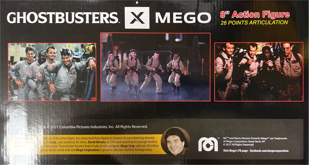 Ghostbusters X Mego - Hasbro/Mego (Ghostbuster) action figure collectible [Barcode 850003511474] - Main Image 2
