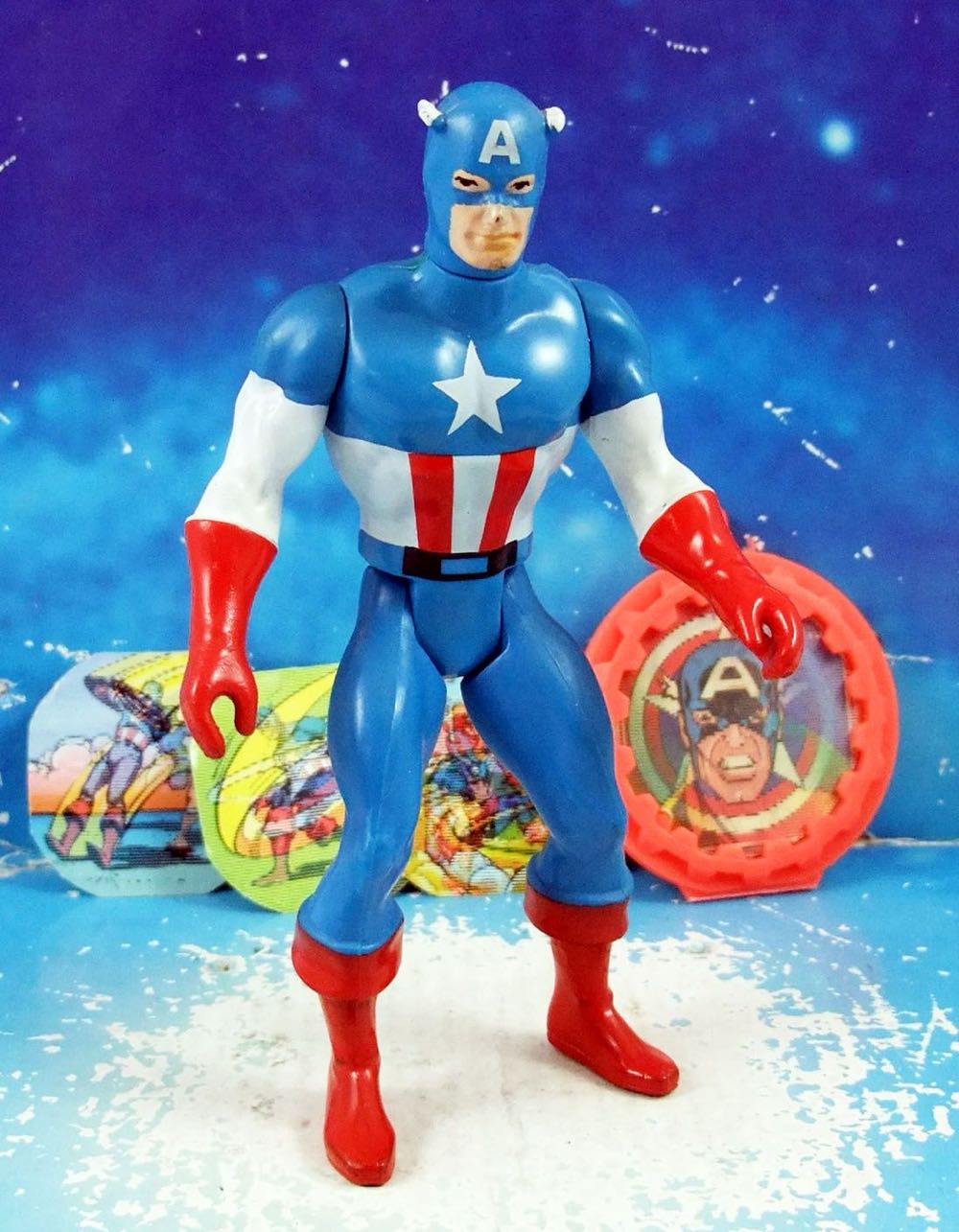 Marvel Secret Wars - Captain America - Mattel (Marvel Super Heroes Secret Wars) action figure collectible - Main Image 2