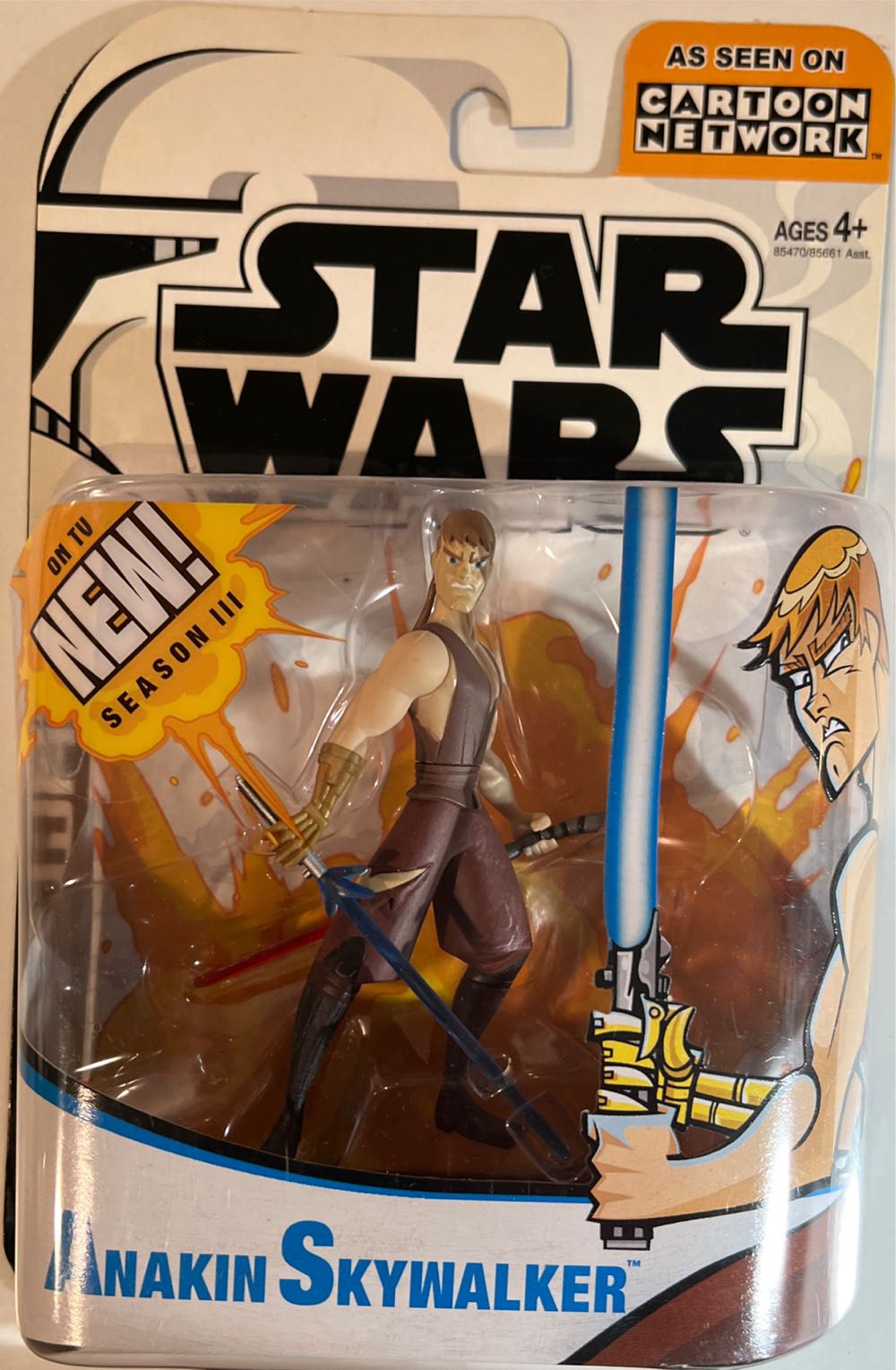 Anakin Skywalker (Star Wars - Clone Wars)  (Star Wars) action figure collectible [Barcode 653569031642] - Main Image 1