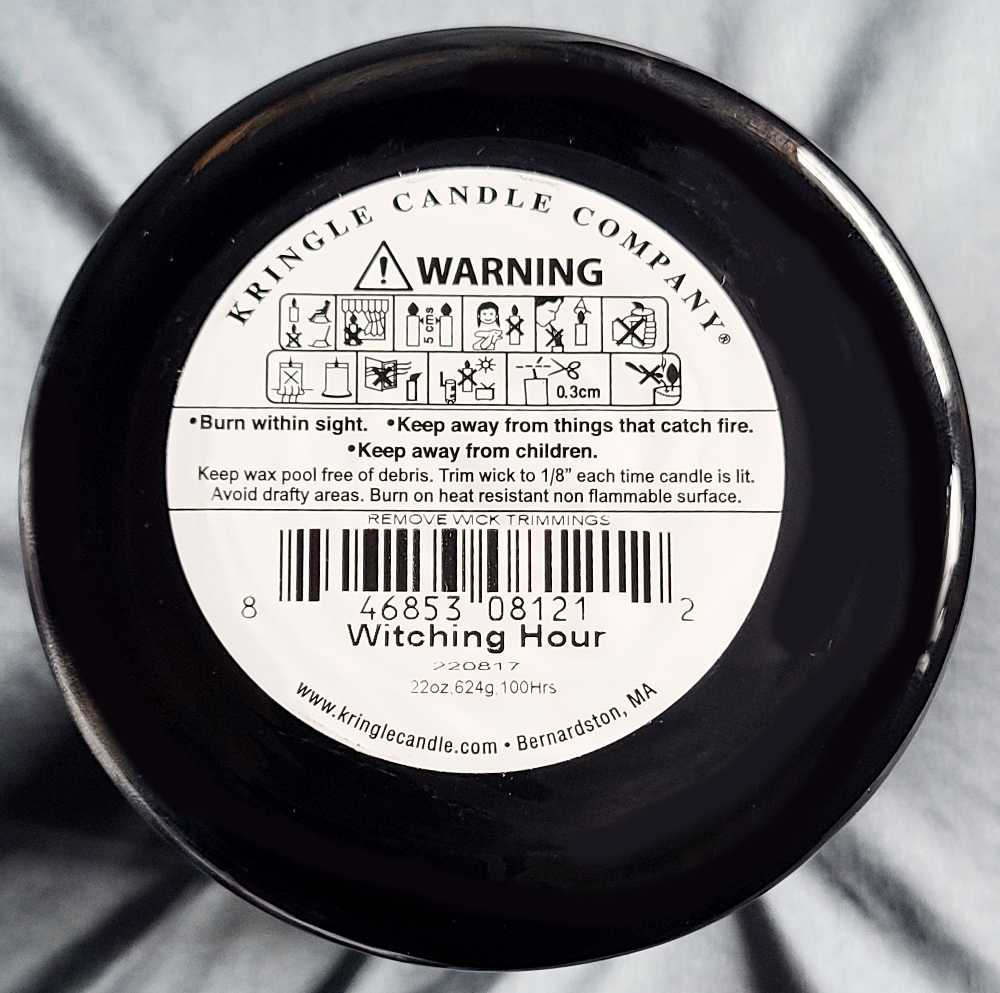 CANDLE: Halloween Kringle Witching Hour 2023 - Kringle Candle (Halloween Candles) action figure collectible [Barcode 846853081212] - Main Image 2