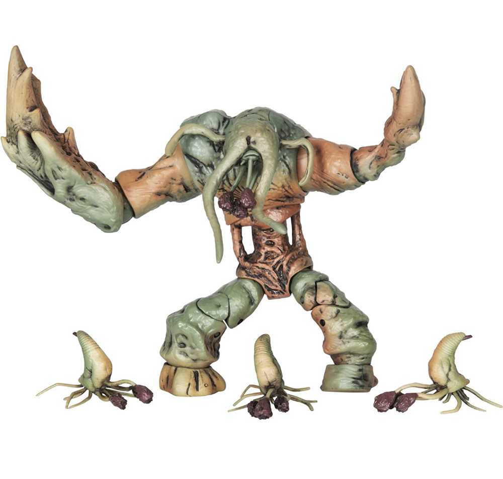 Halo Flood Tank Form & Master Chief  - Jazwares (New World Of Halo Infinite Series Wave 6) action figure collectible [Barcode 191726393160] - Main Image 4