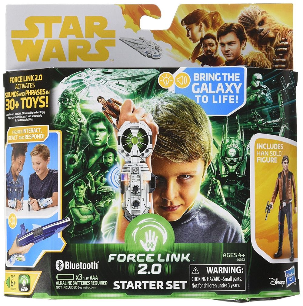 Han Solo w/Force Link Starter - Hasbro (Solo: A Star Wars Story) action figure collectible - Main Image 4