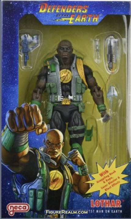 Lothar - Neca (Defenders Of The Earth) action figure collectible [Barcode 634482426036] - Main Image 3